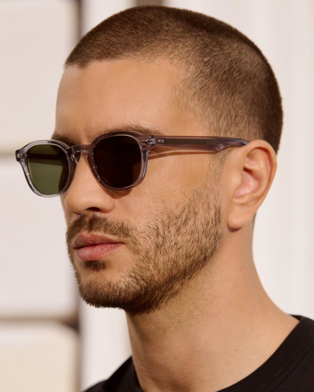 The Fox Rechteckig  in Hellgrau