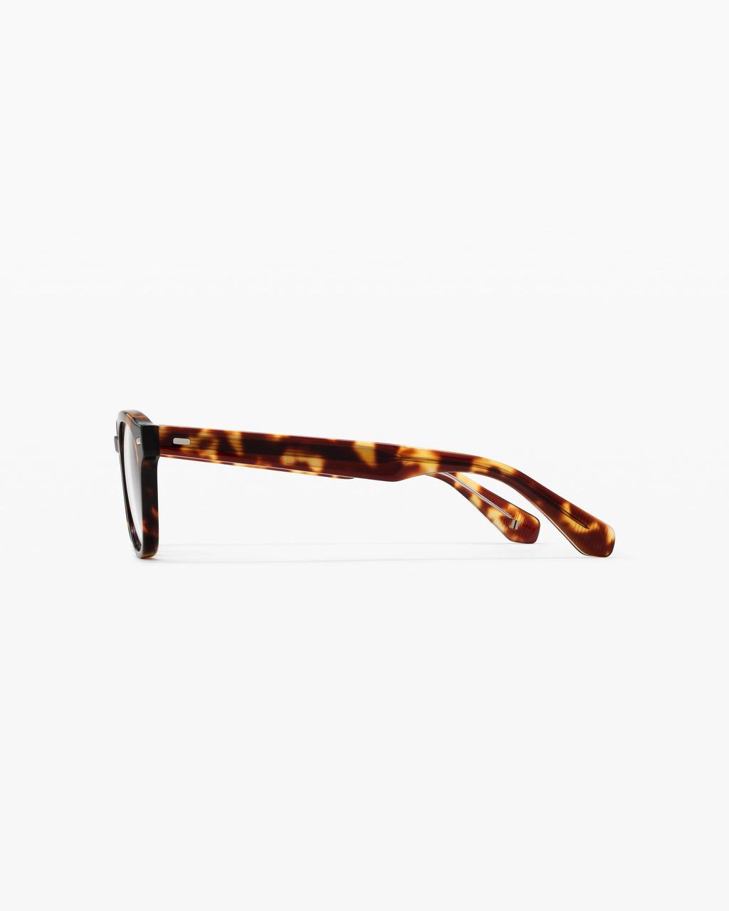 The Fox Rectangular Men's Eyeglasses in Tortoise