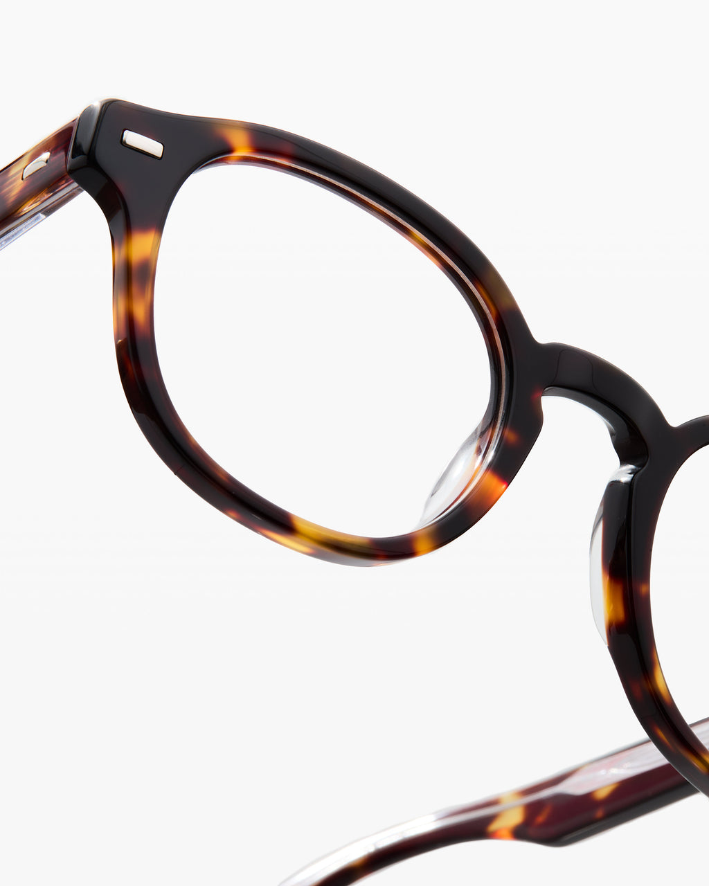 The Fox S Rechteckig Herrenbrillen in Tortoise