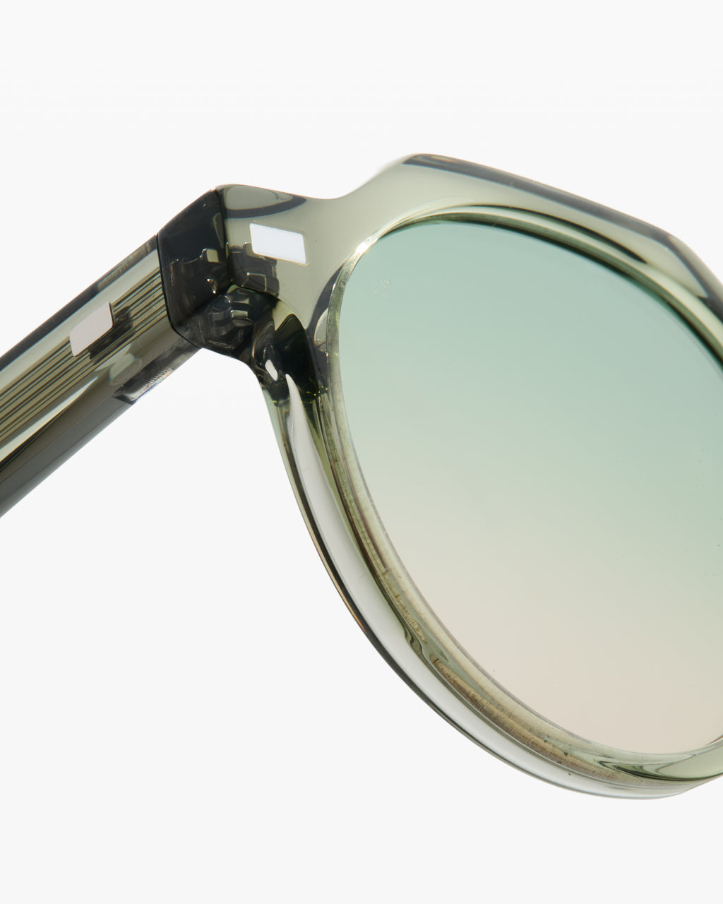 The Warren JF Colors Rund Herren-Sonnenbrillen in Hellgrün