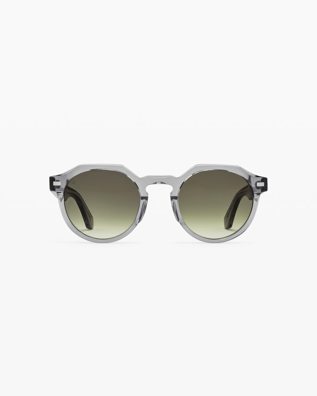 The Warren Rund Herren-Sonnenbrillen in Grau