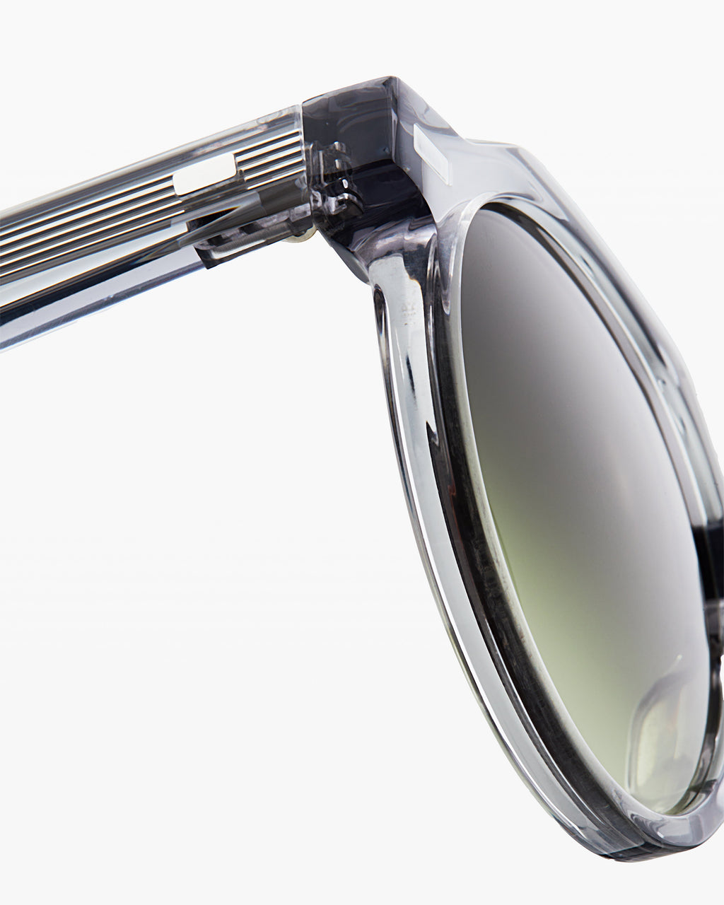 The Warren Rund Herren-Sonnenbrillen in Grau