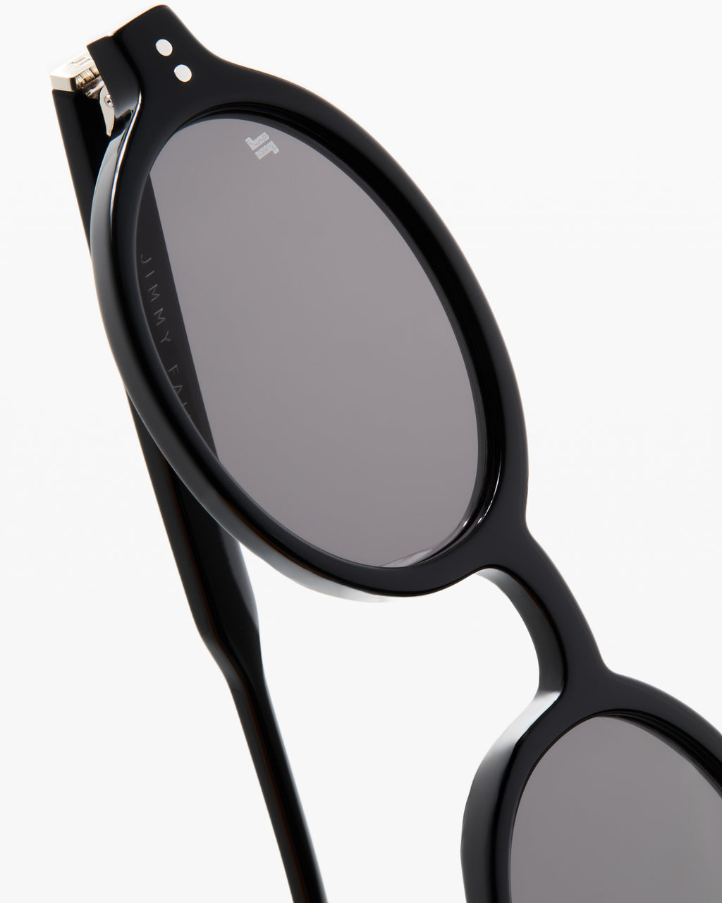 The Elvie Oval Damen-Sonnenbrillen in Schwarz