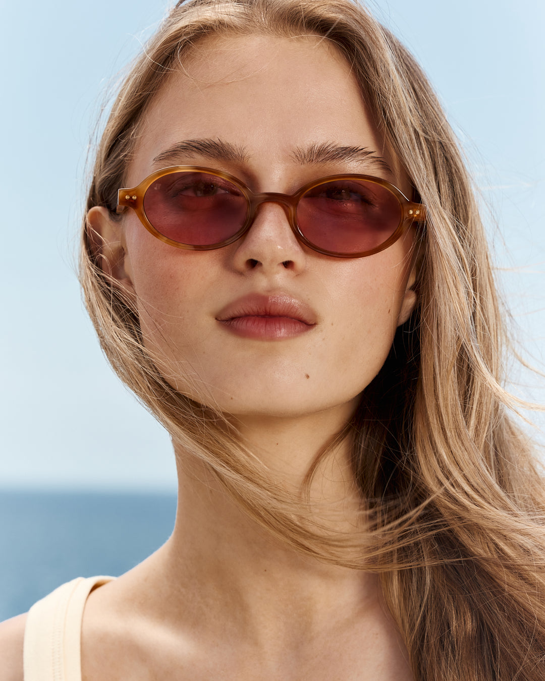 The Elvie JF Colors Medium in Light Tortoise | Jimmy Fairly US