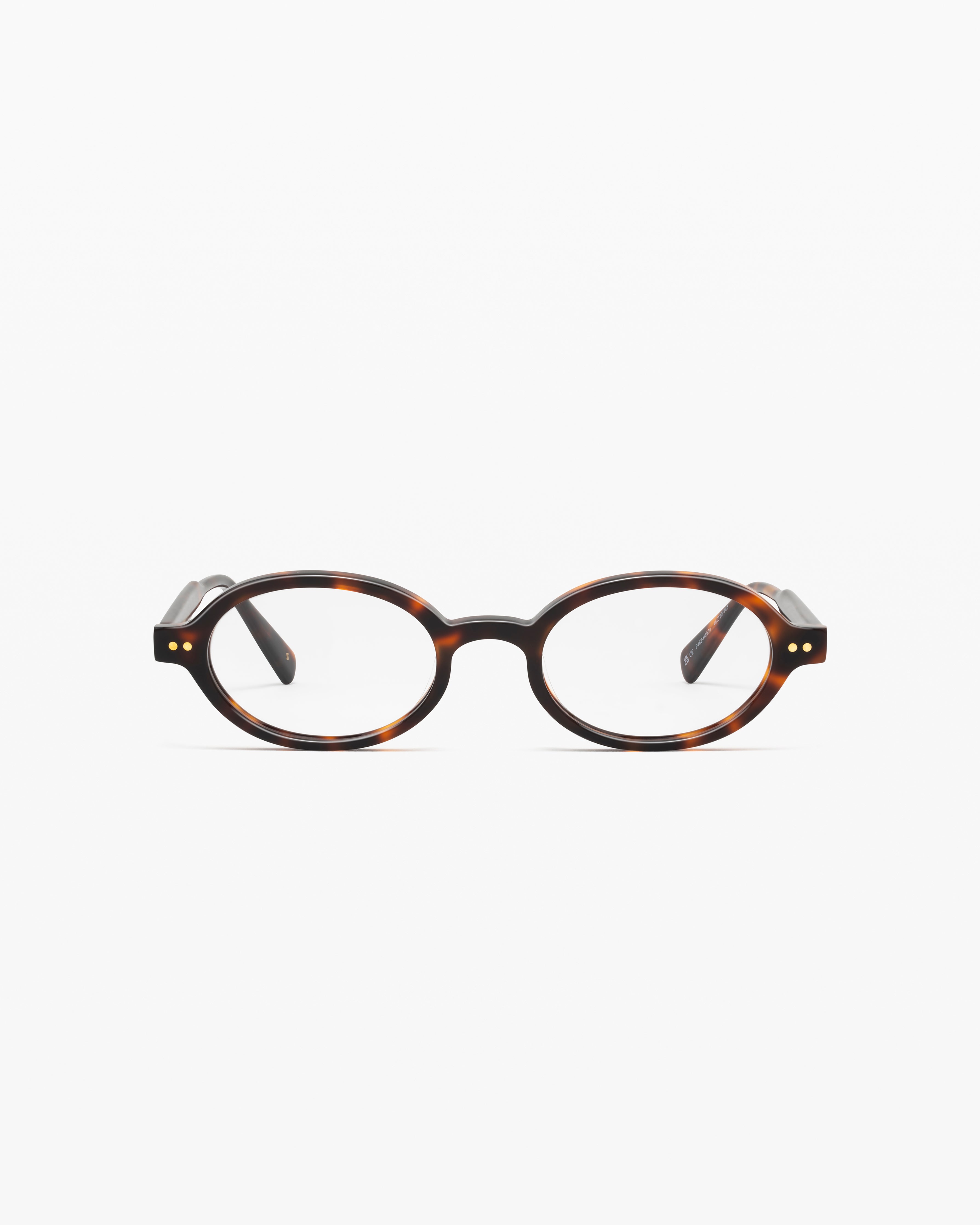 The Elvie Oval Women's Eyeglasses in Dark Tortoise