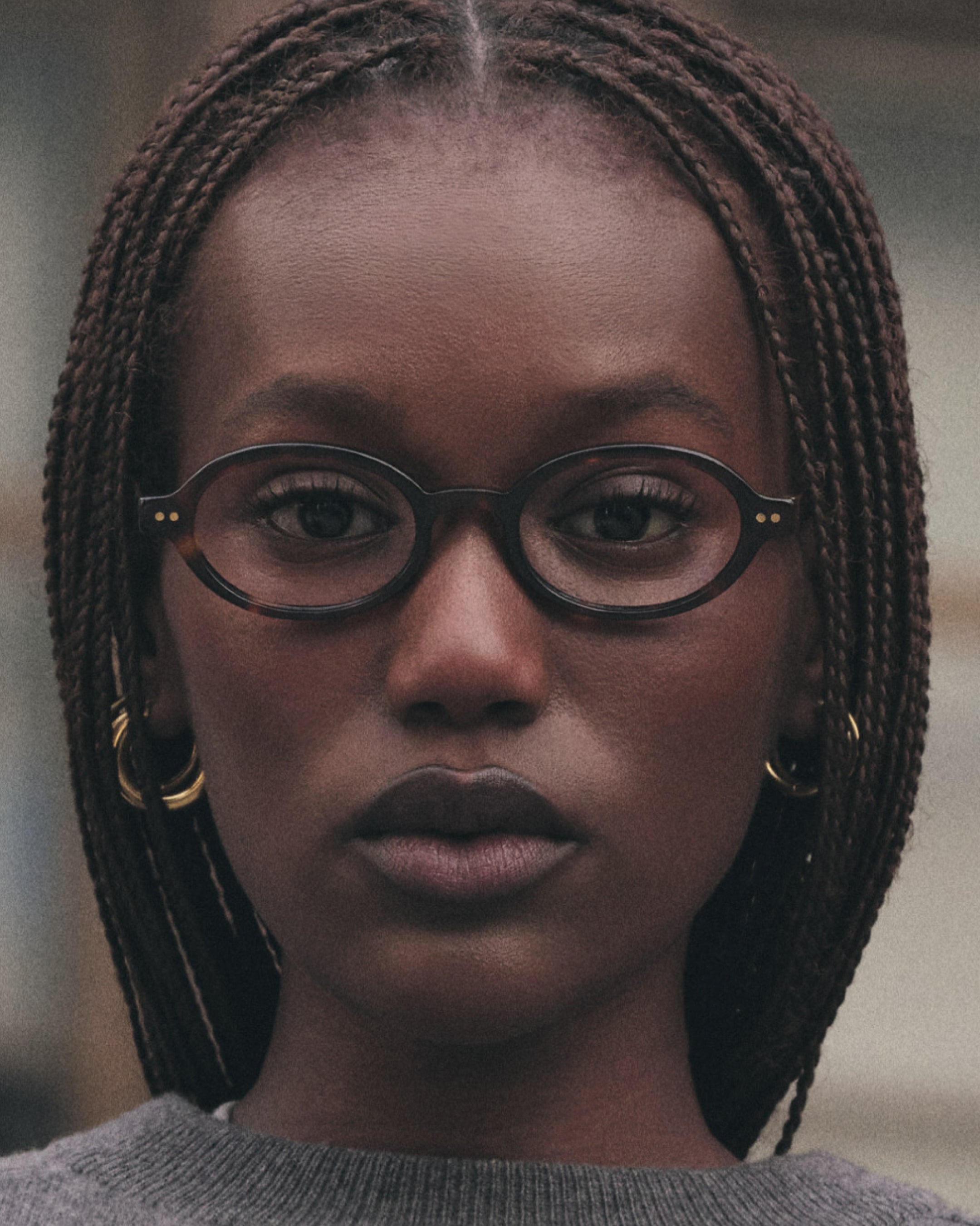 The Elvie Oval Women's Eyeglasses in Dark Tortoise