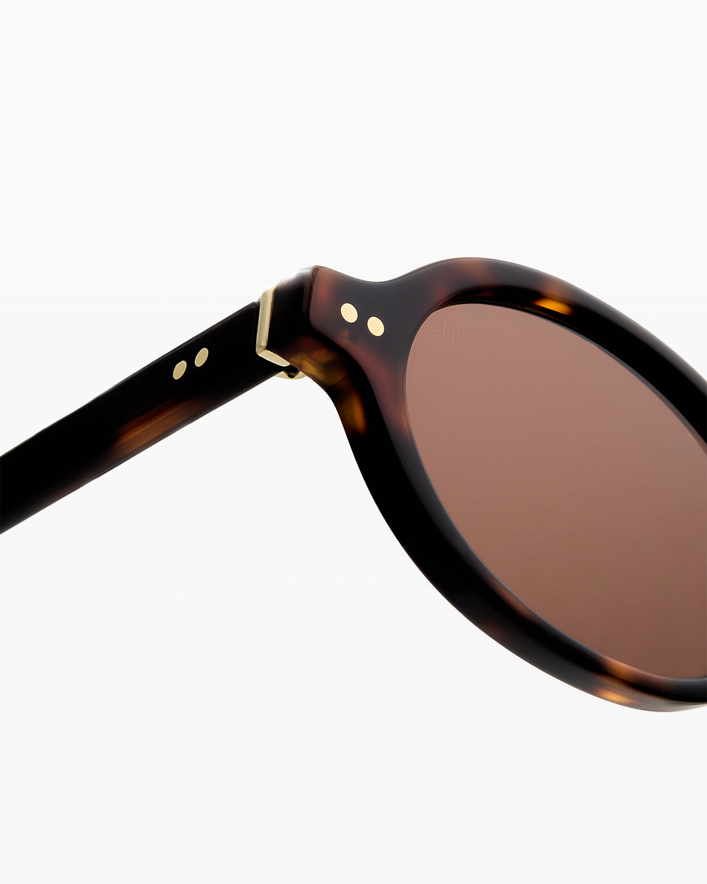 The Elvie Oval Damen-Sonnenbrillen in Dark Tortoise