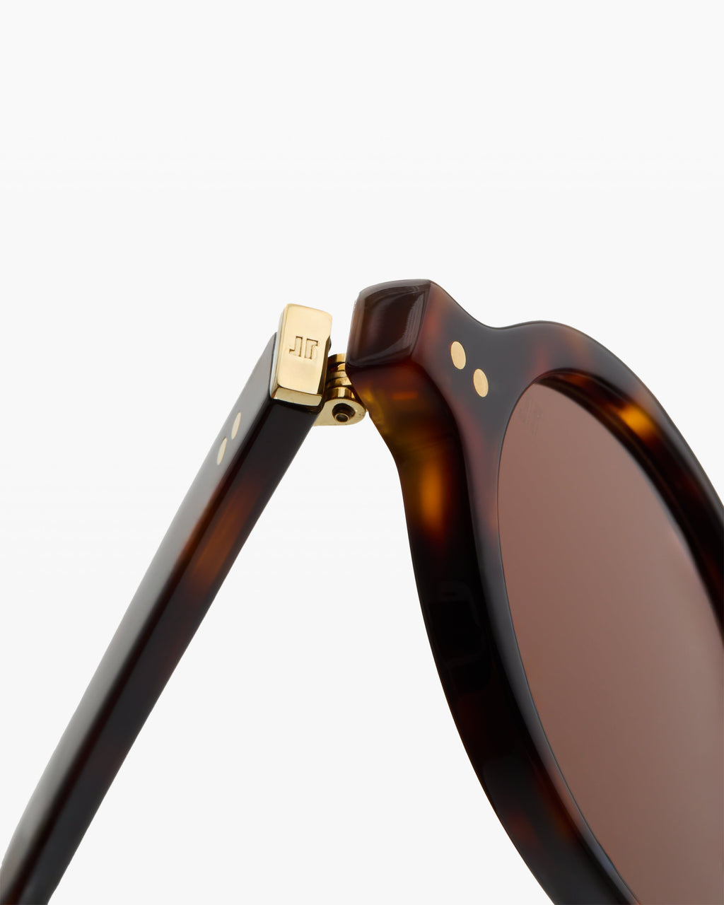 The Elvie Oval Damen-Sonnenbrillen in Dark Tortoise