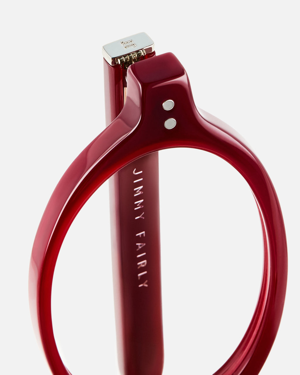 The Elvie Oval Women's Eyeglasses in Burgundy