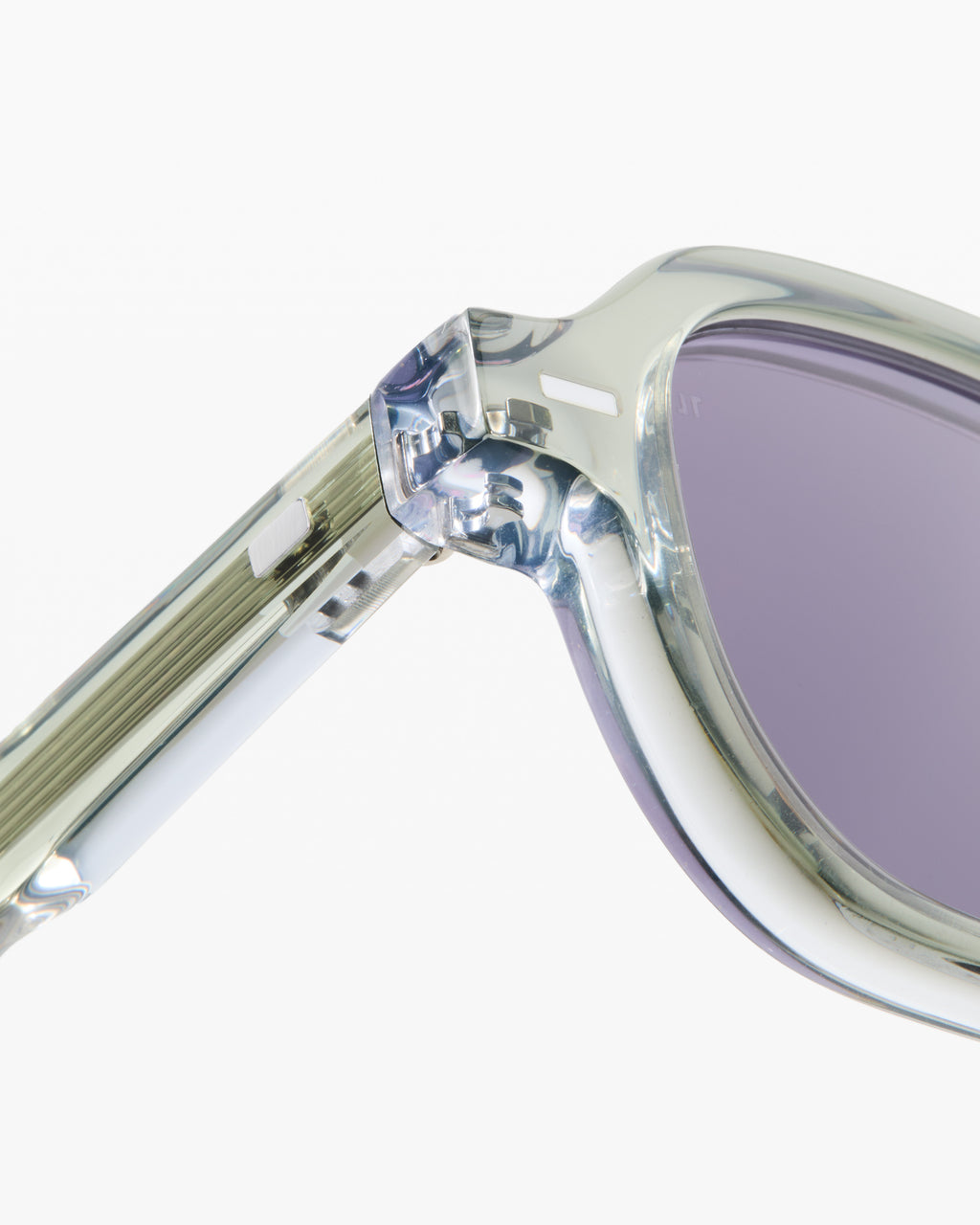 The Ezra Rechteckig Herren-Sonnenbrillen in Grün