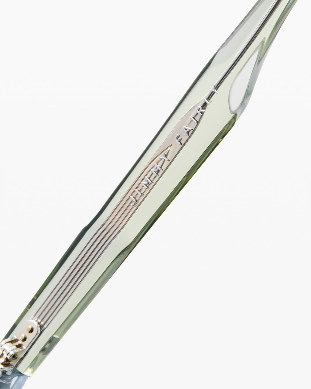 The Ezra Rechteckig Herren-Sonnenbrillen in Grün