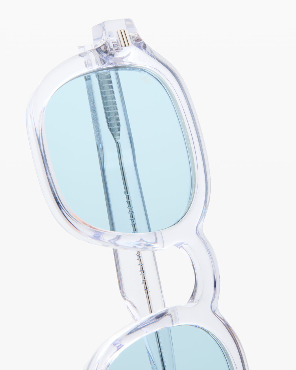 The Ezra JF Colors Platz Herren-Sonnenbrillen in Blau