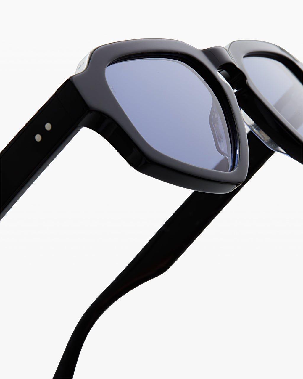 The Stan Rectangular Men's Sunglasses in Black
