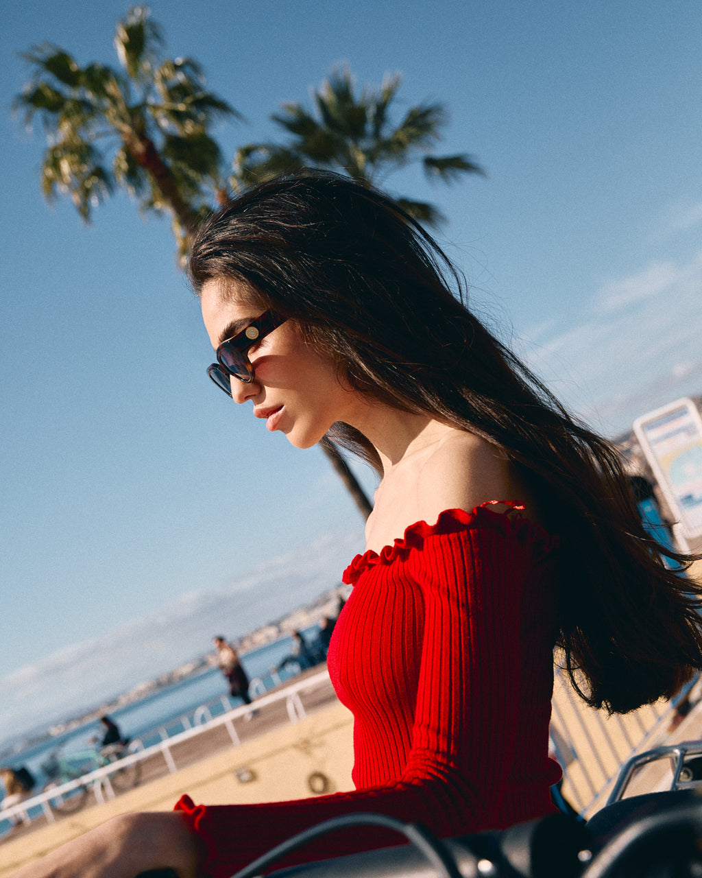 La Meli Icons Papillon Lunettes de Soleil pour femme in Ecaille