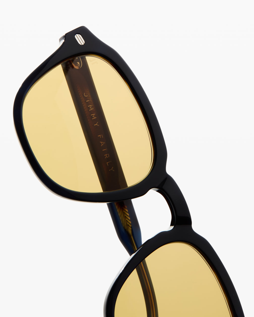 The Headlight JF Colors Rechteckig Herren-Sonnenbrillen in Dunkelblau