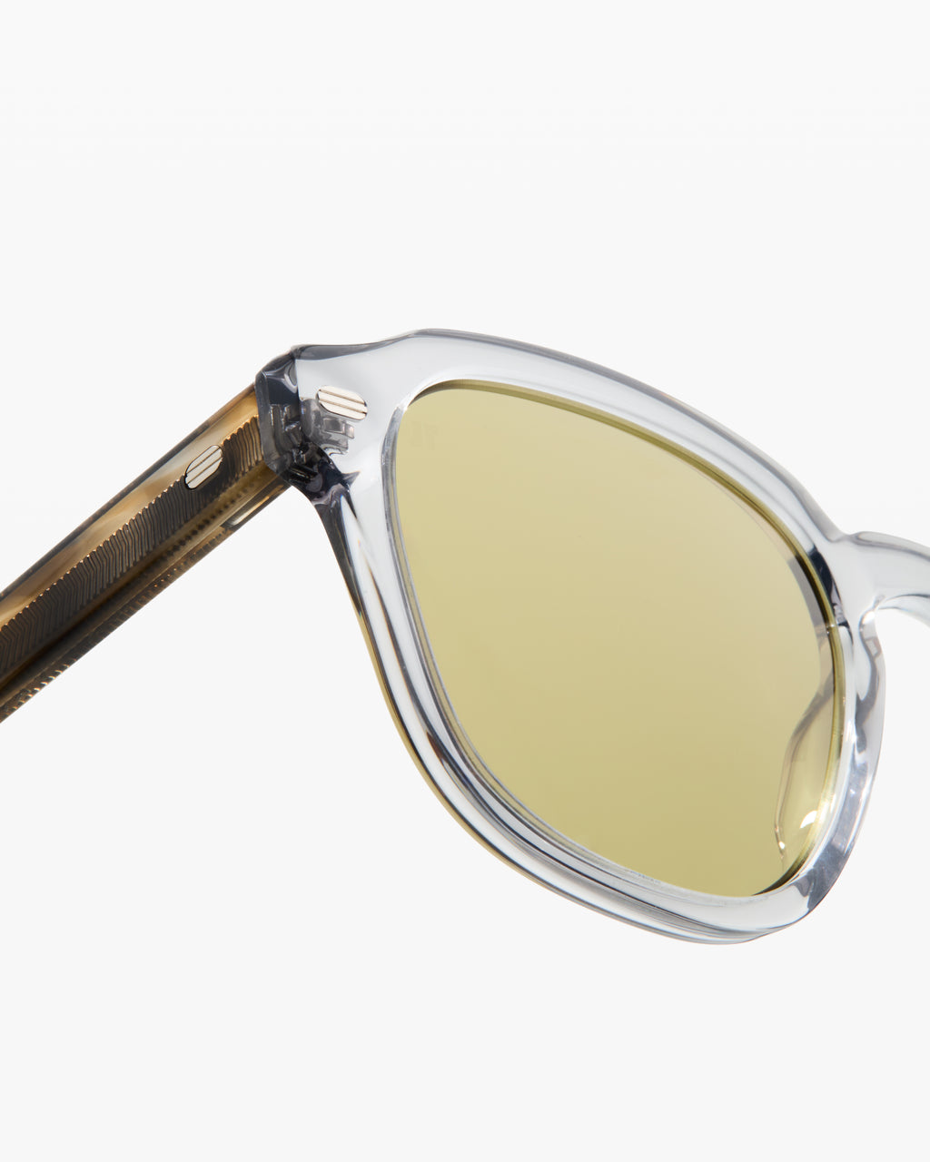 The Headlight Rechteckig Herren-Sonnenbrillen in Hellgrau