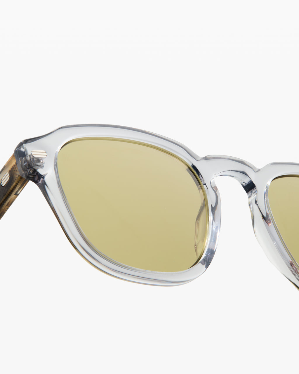 The Headlight Rechteckig Herren-Sonnenbrillen in Hellgrau