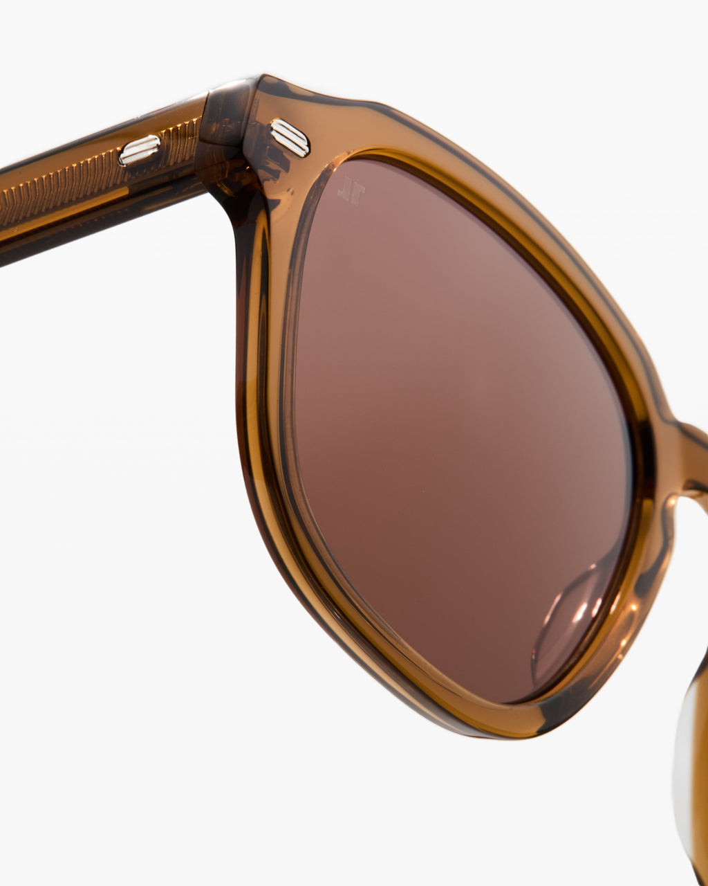 The Headlight Rechteckig Herren-Sonnenbrillen in Braun