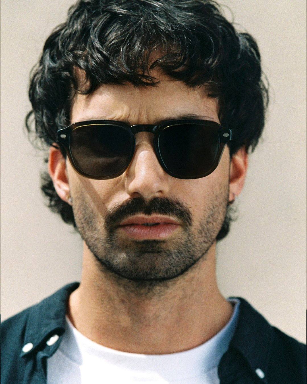 La Headlight L Carré Lunettes de Soleil pour homme in Vert