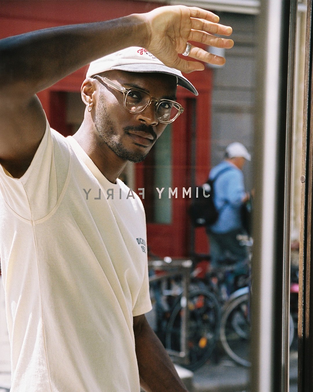 The Headlight Square Men's Eyeglasses in Transparent