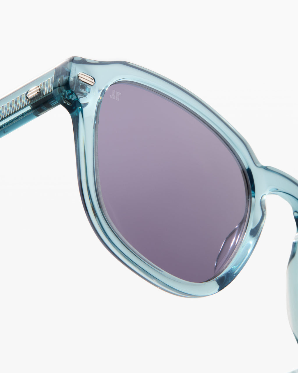 The Headlight Icons Rechteckig Herren-Sonnenbrillen in Blau