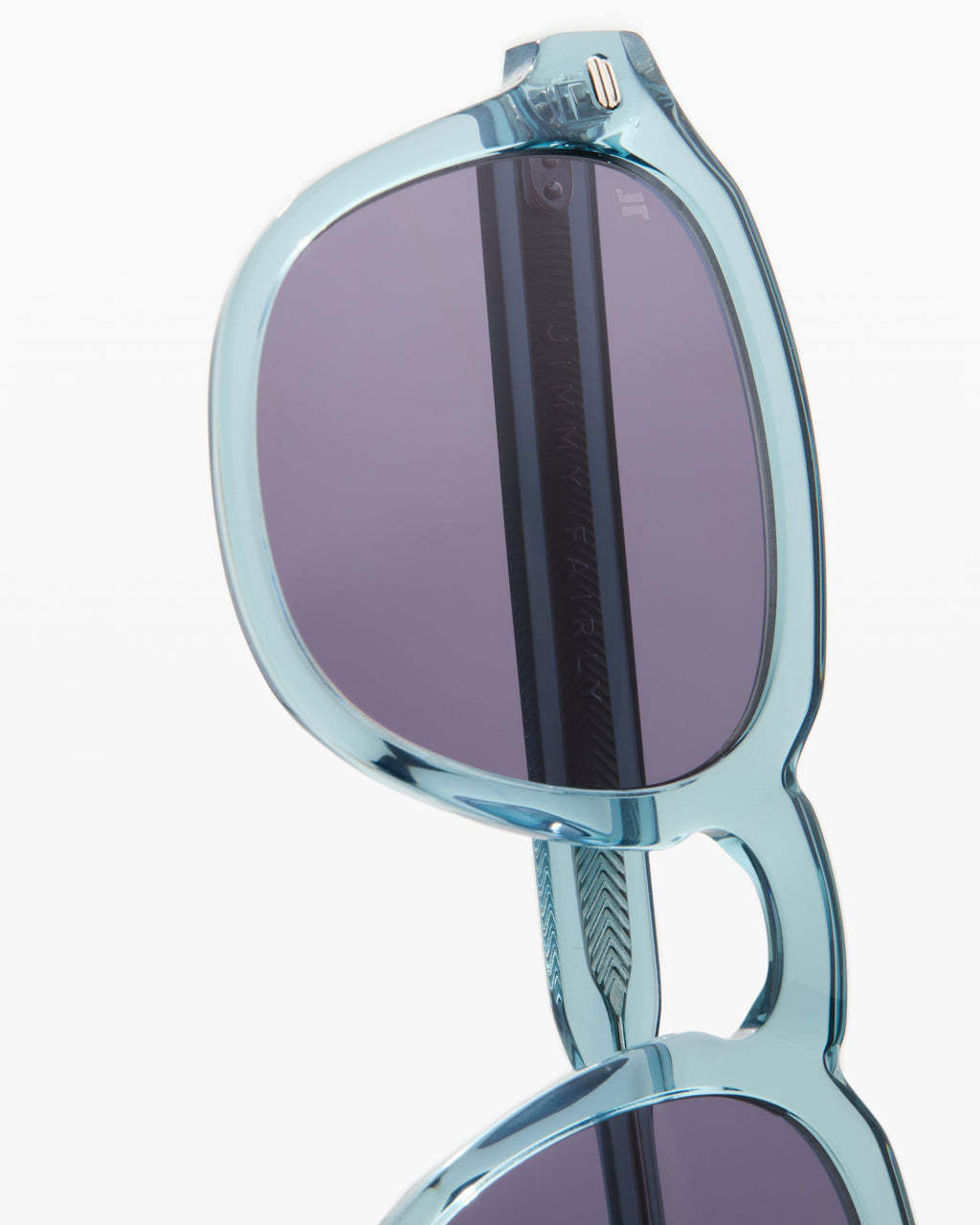 The Headlight Icons Rechteckig Herren-Sonnenbrillen in Blau