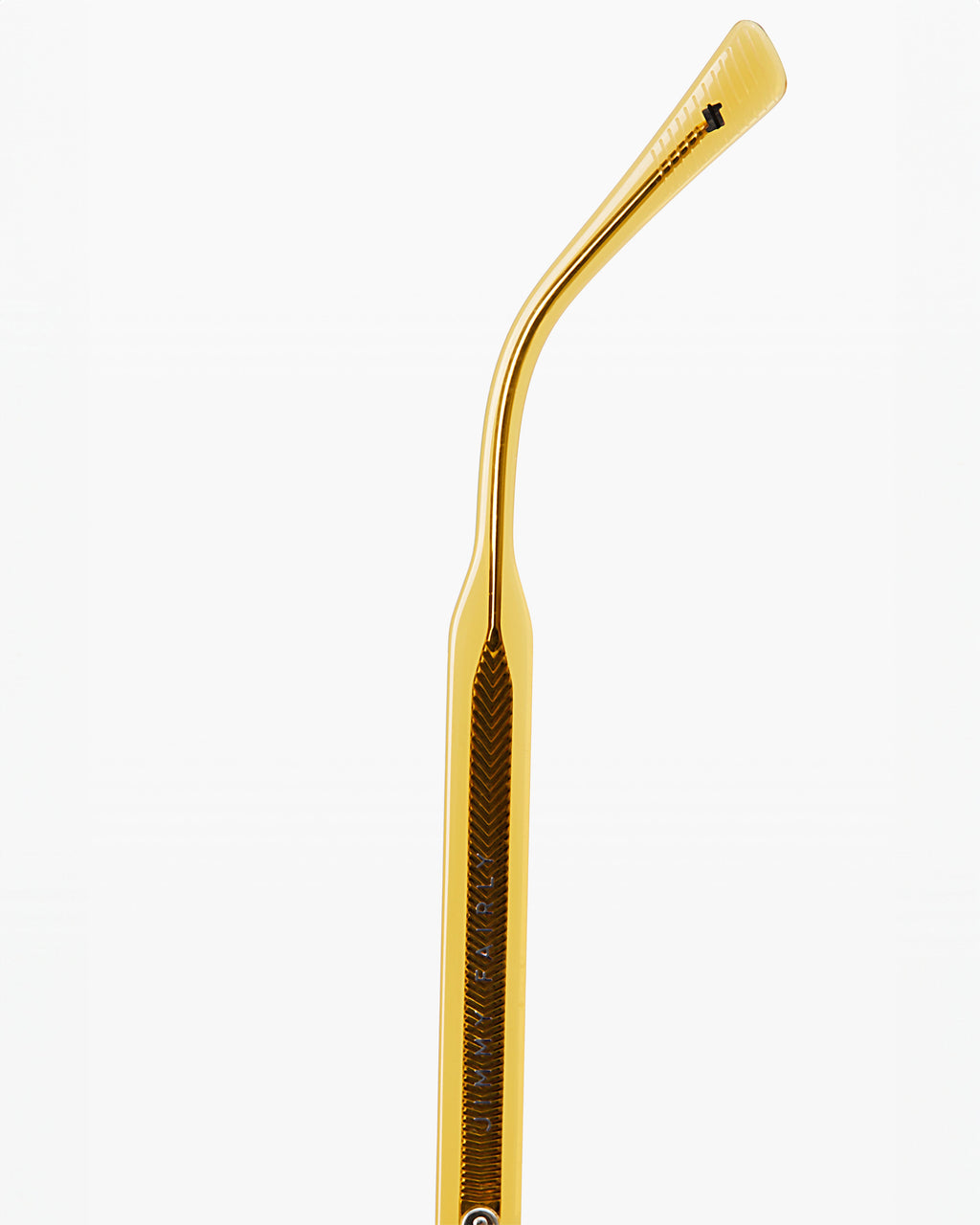 The Headlight Rectangular Men's Eyeglasses in Yellow