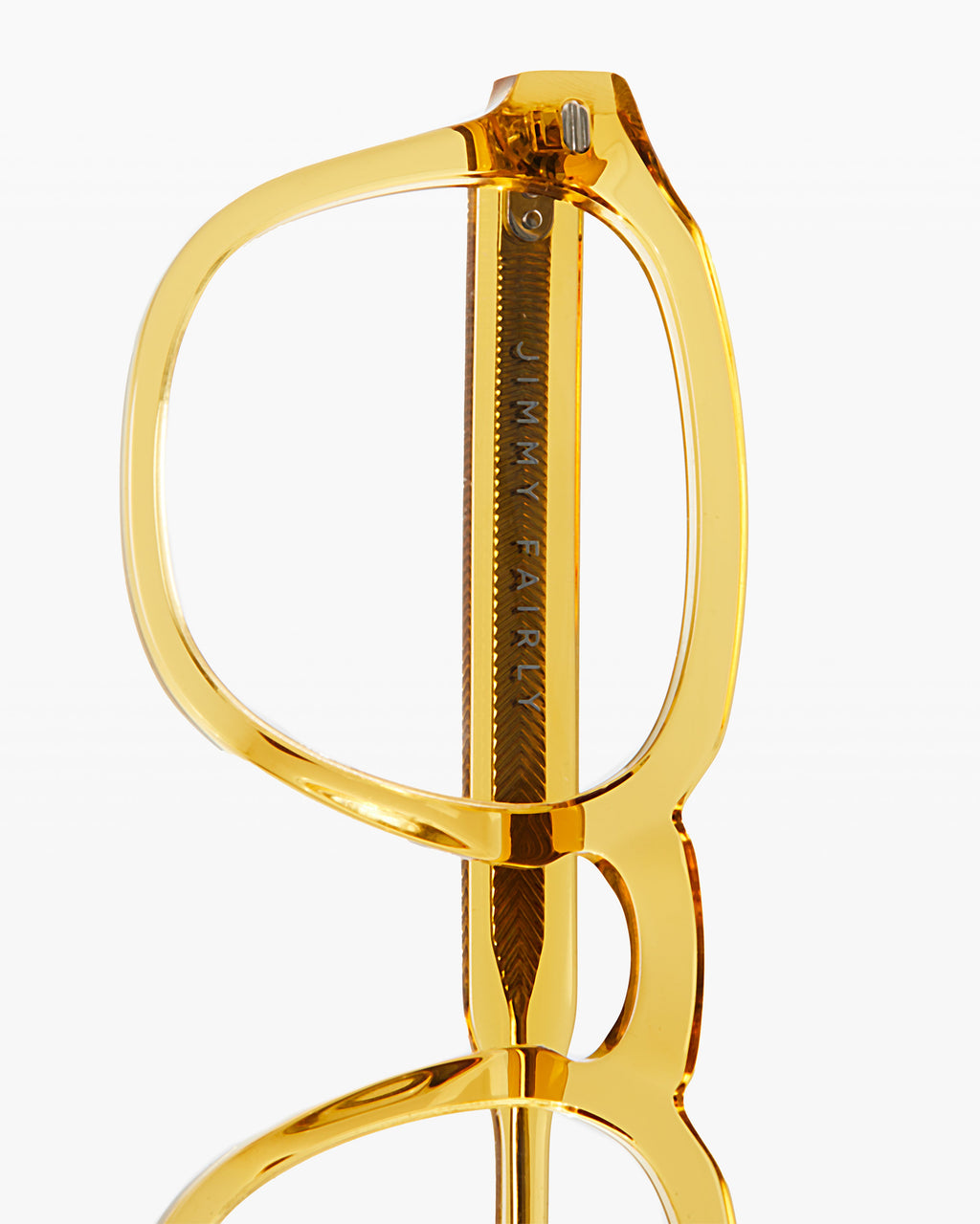 The Headlight L Rechteckig Herrenbrillen in Gelb