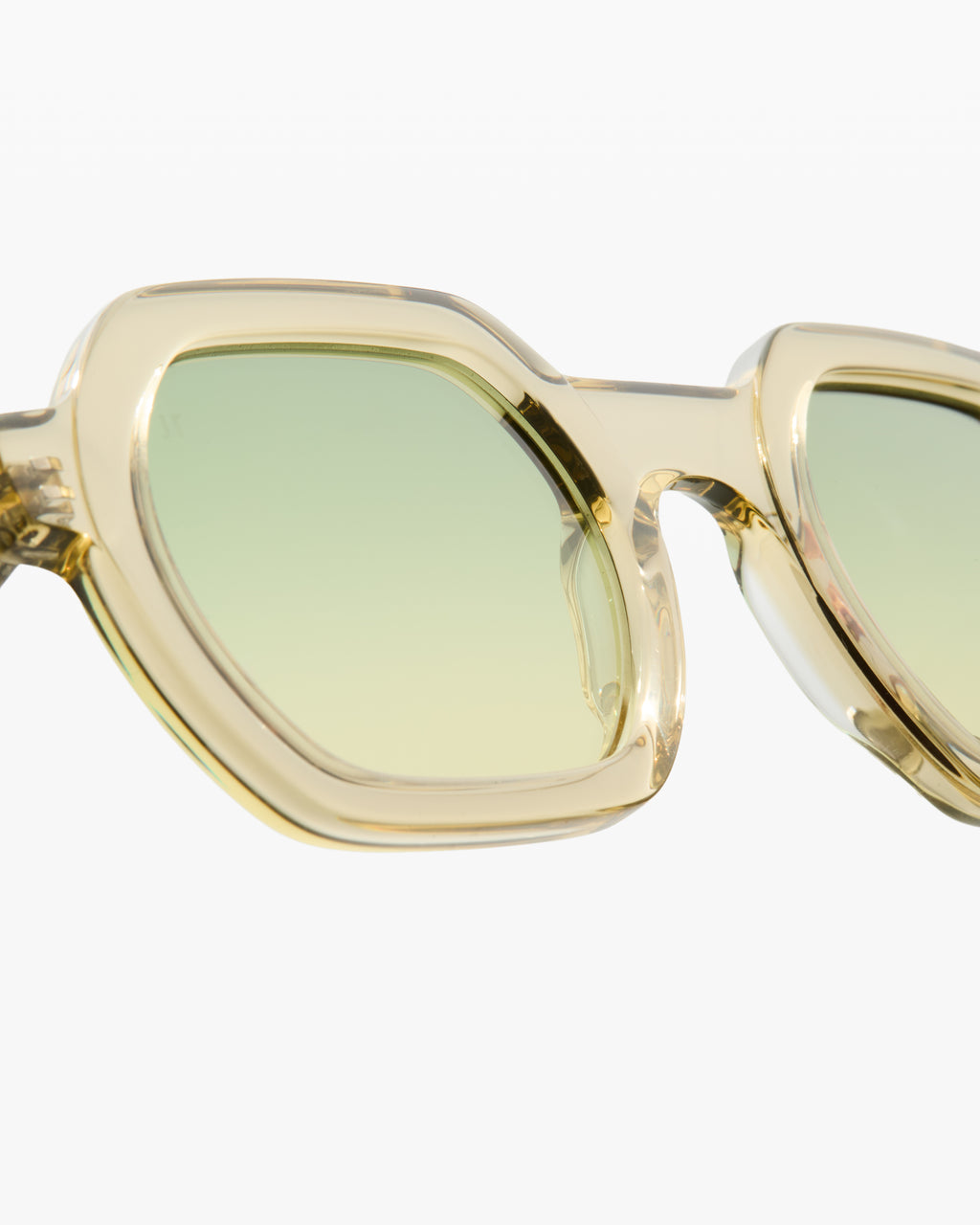 The Darren JF Colors Rechteckig Herren-Sonnenbrillen in Gelb