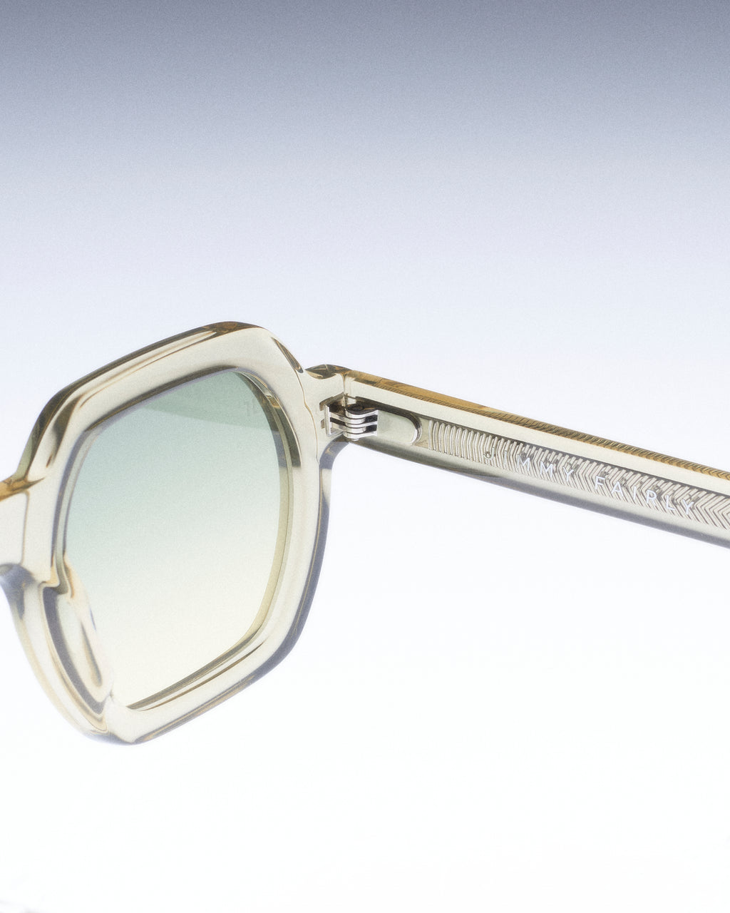 The Darren JF Colors Rechteckig Herren-Sonnenbrillen in Gelb