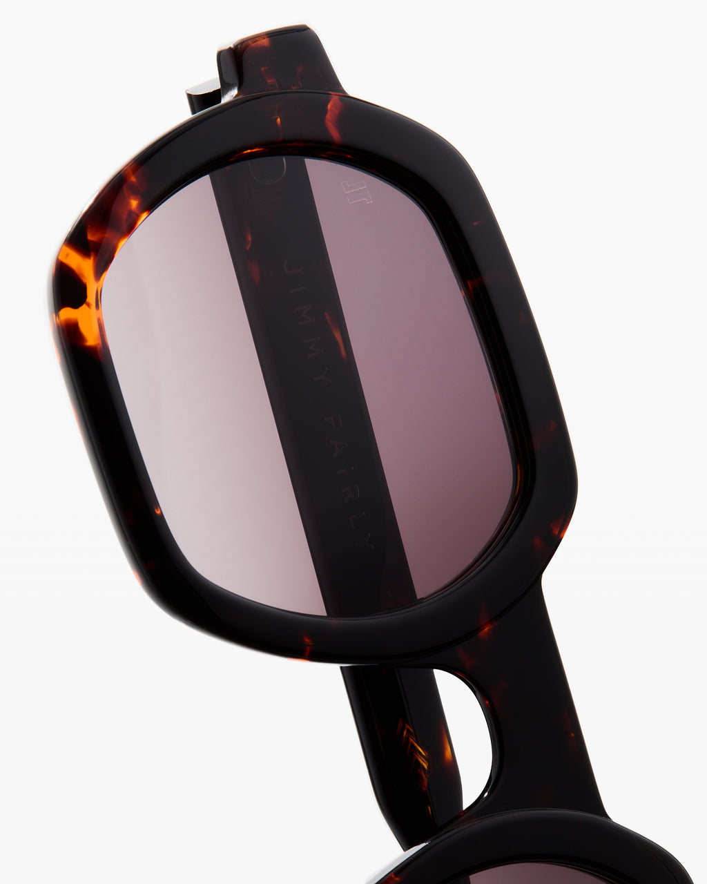 The Darren Rechteckig Herren-Sonnenbrillen in Tortoise