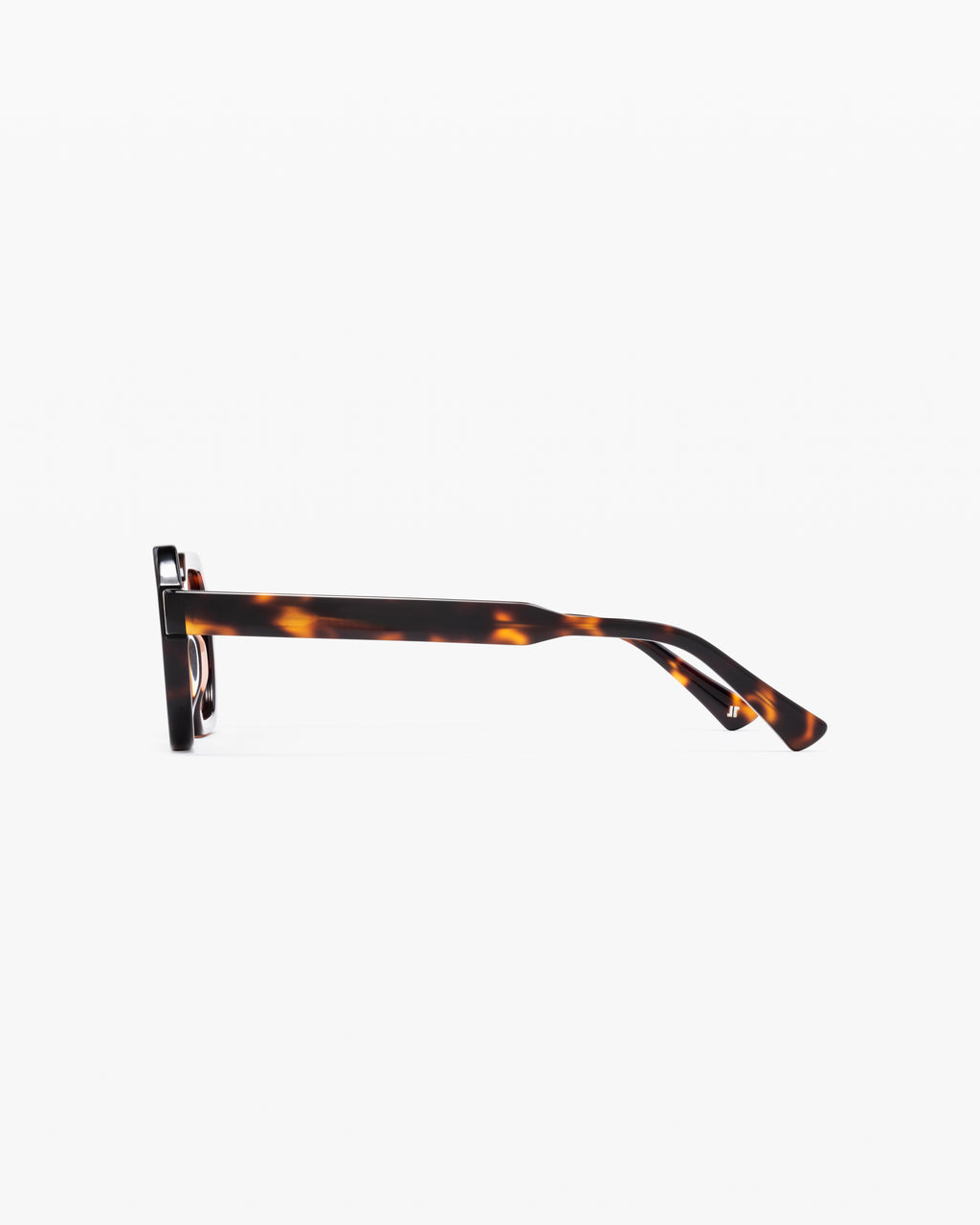 The Darren JF Colors Rectangular Men's Sunglasses in Dark Tortoise