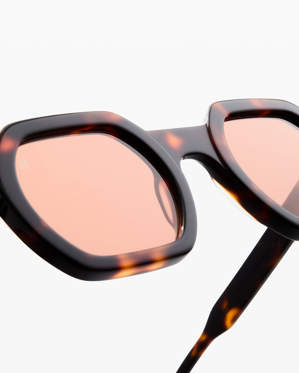 The Darren JF Colors Rectangular Men's Sunglasses in Dark Tortoise