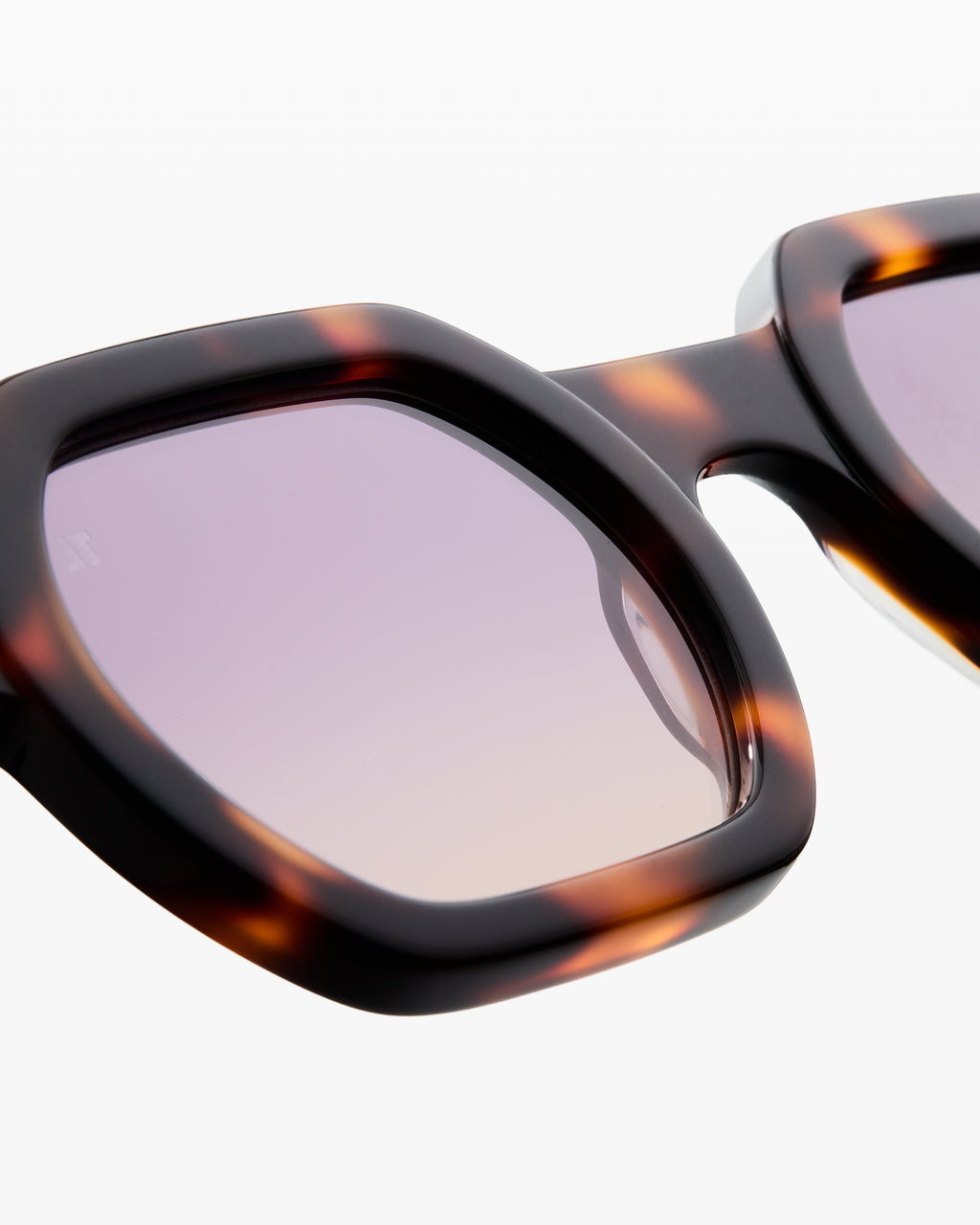 The Darren JF Colors Rechteckig Herren-Sonnenbrillen in Lila