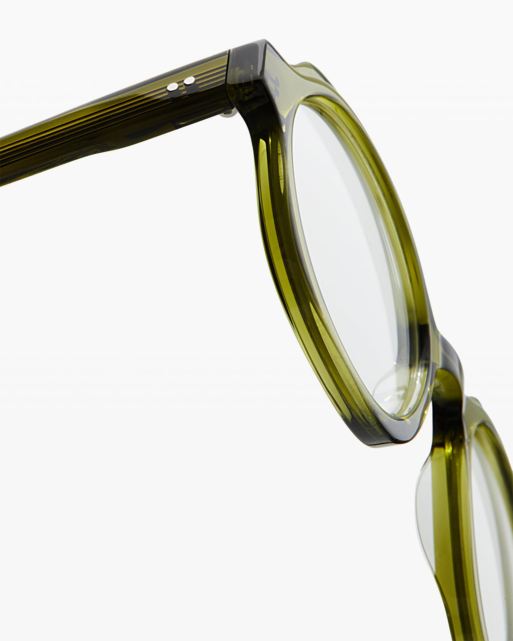 The Fara S Rund Damenbrillen in Grün