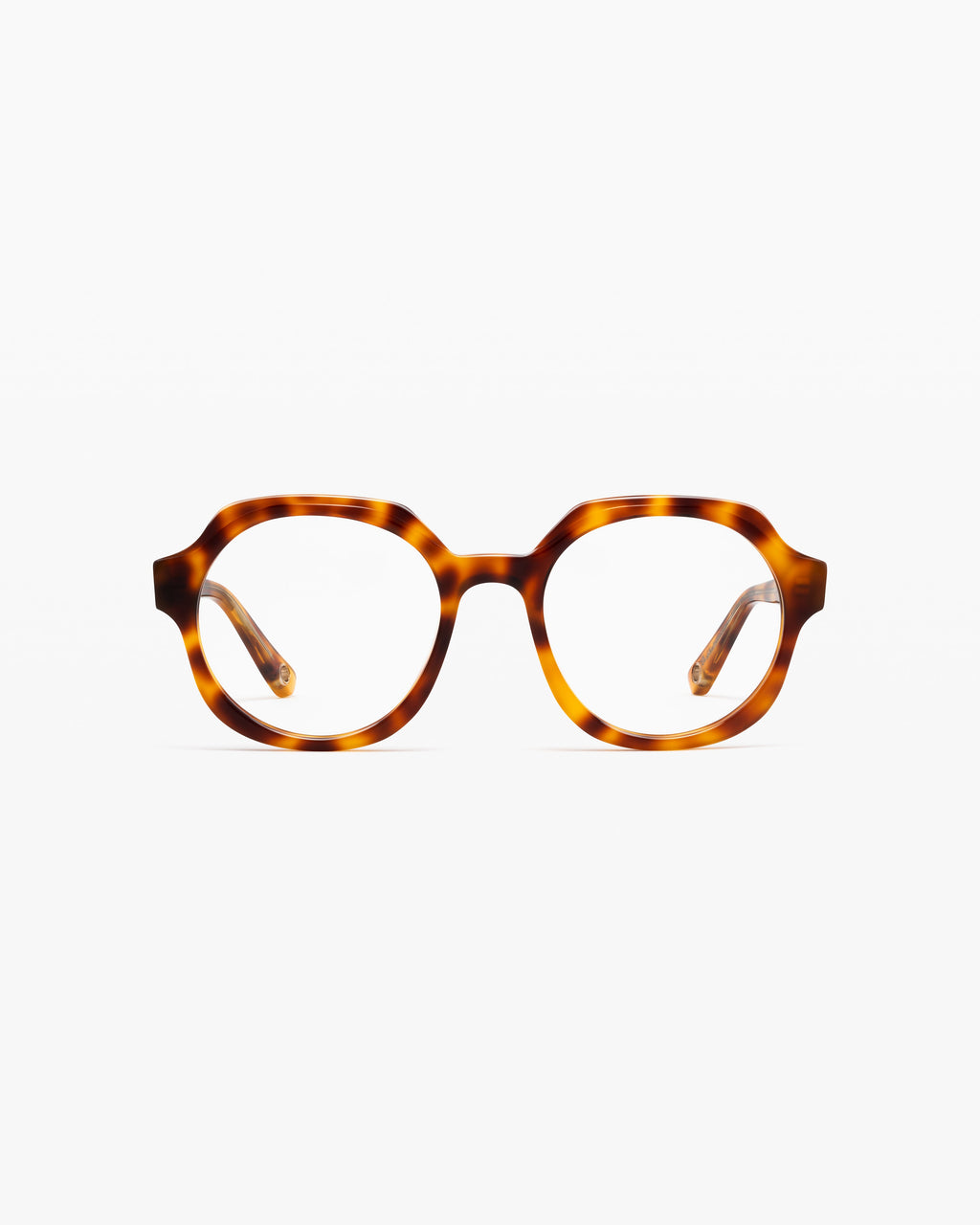 The Fara Rund Damenbrillen in Tortoise