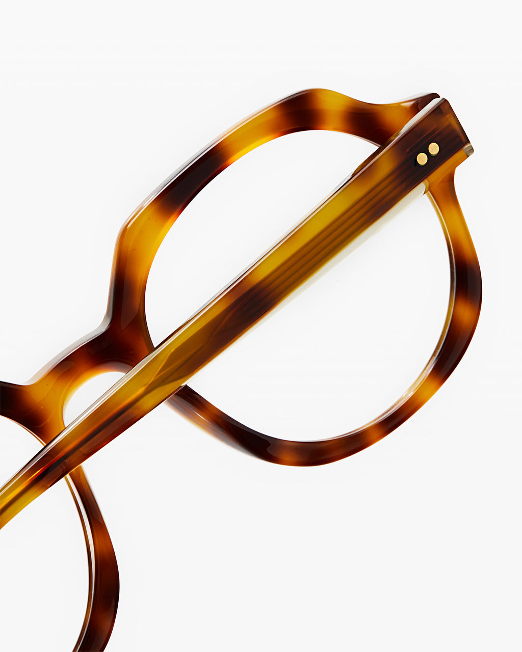 The Fara Rund Damenbrillen in Tortoise