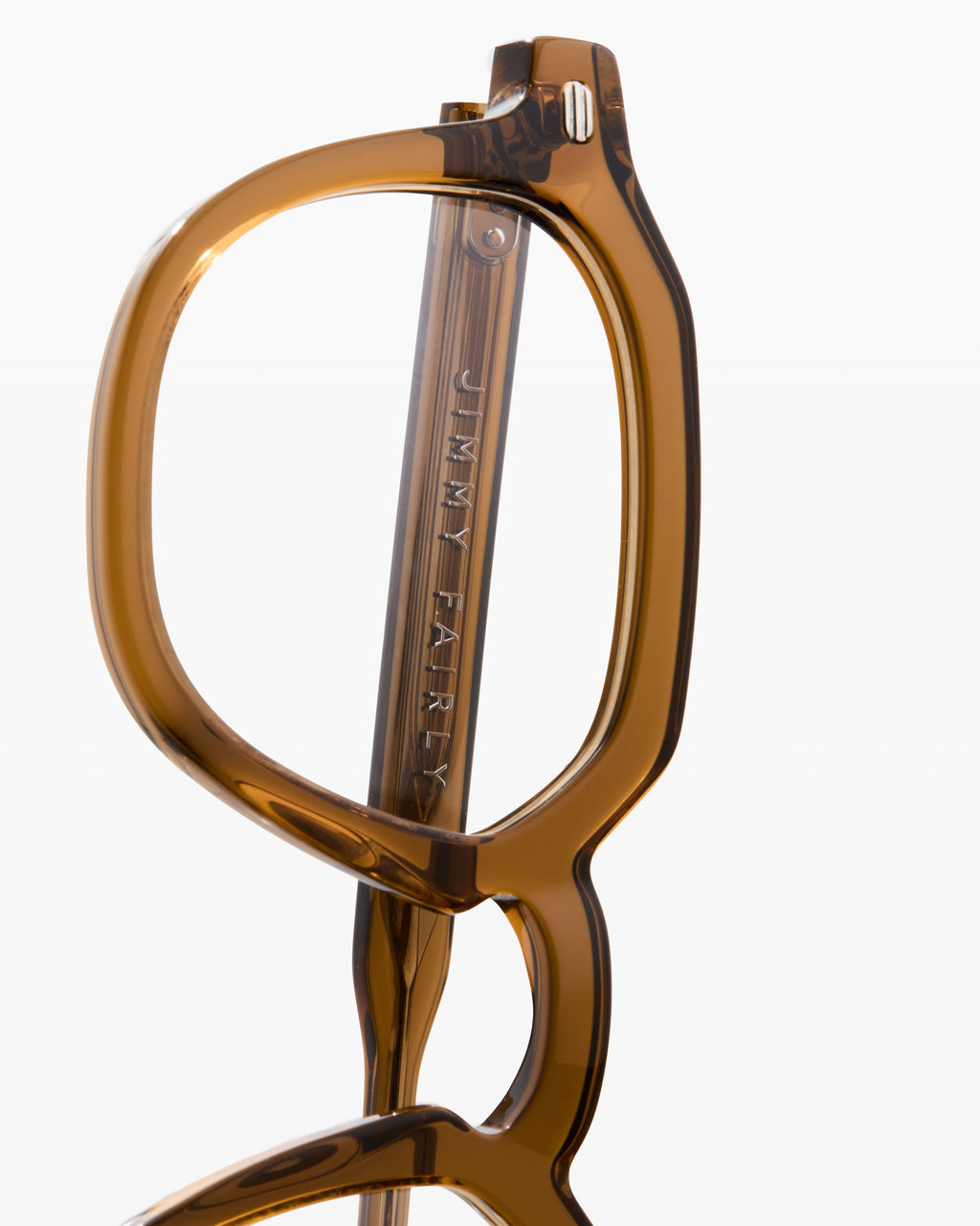 The Oros Rechteckig Herrenbrillen in Braun