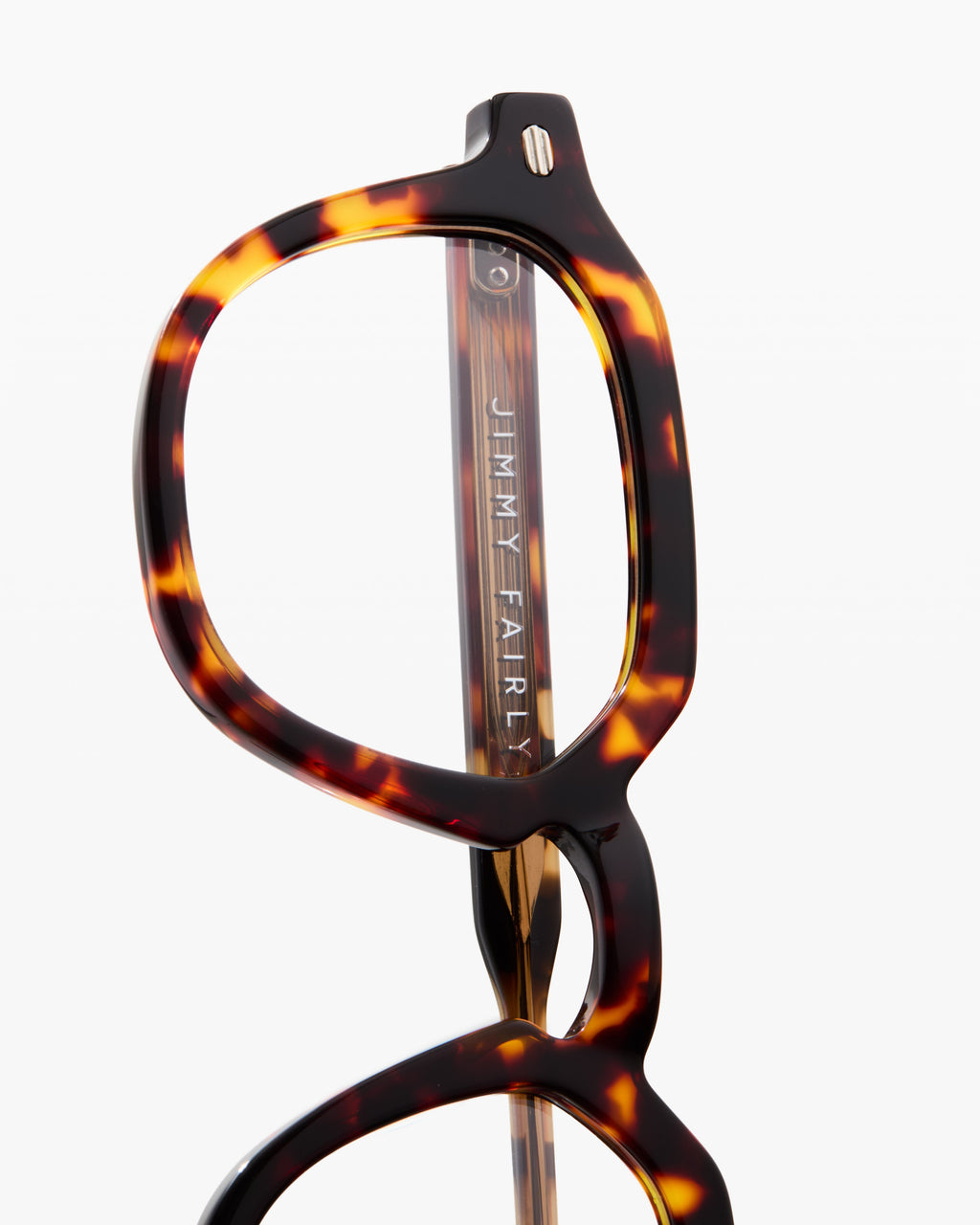 The Oros Rechteckig Herrenbrillen in Tortoise