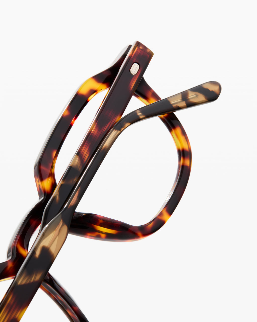 The Oros Rechteckig Herrenbrillen in Tortoise