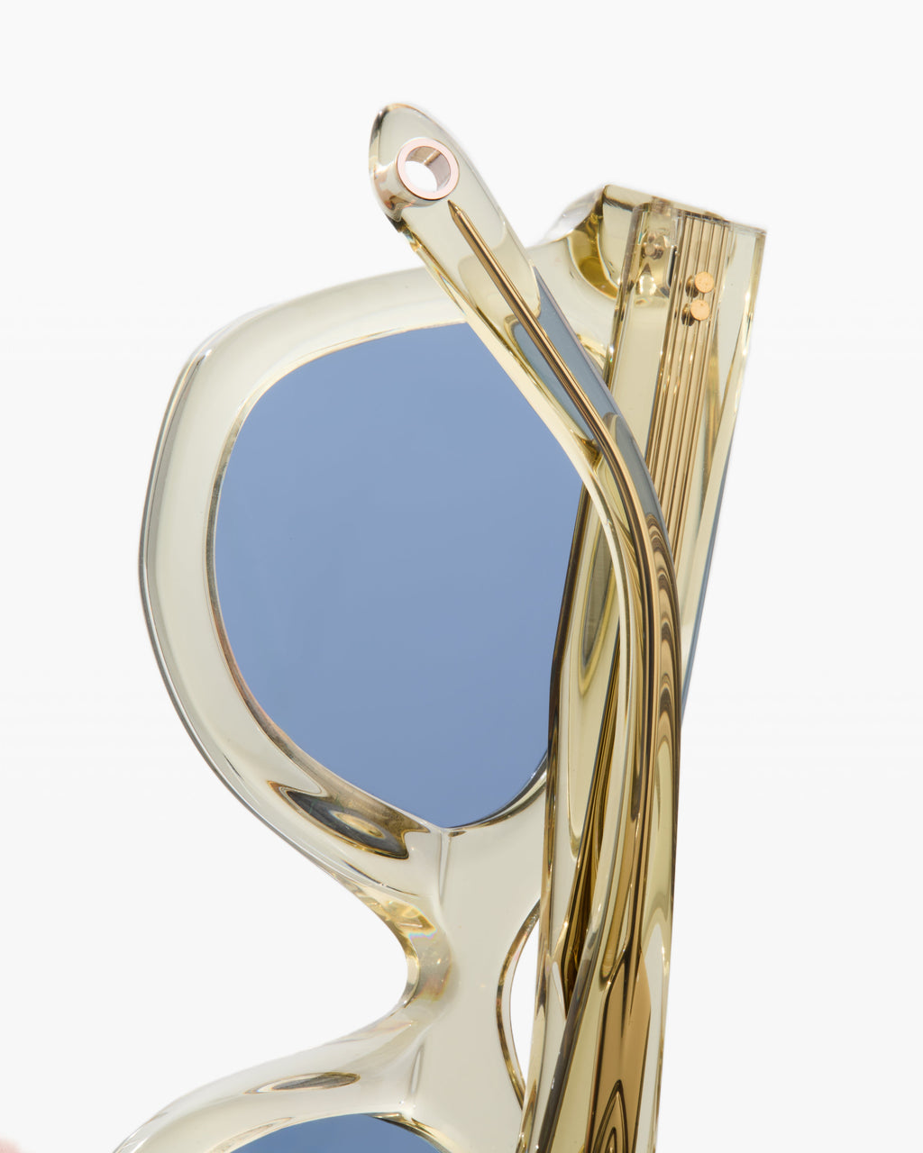 The Naia Schmetterling Damen-Sonnenbrillen in Kristallgelb