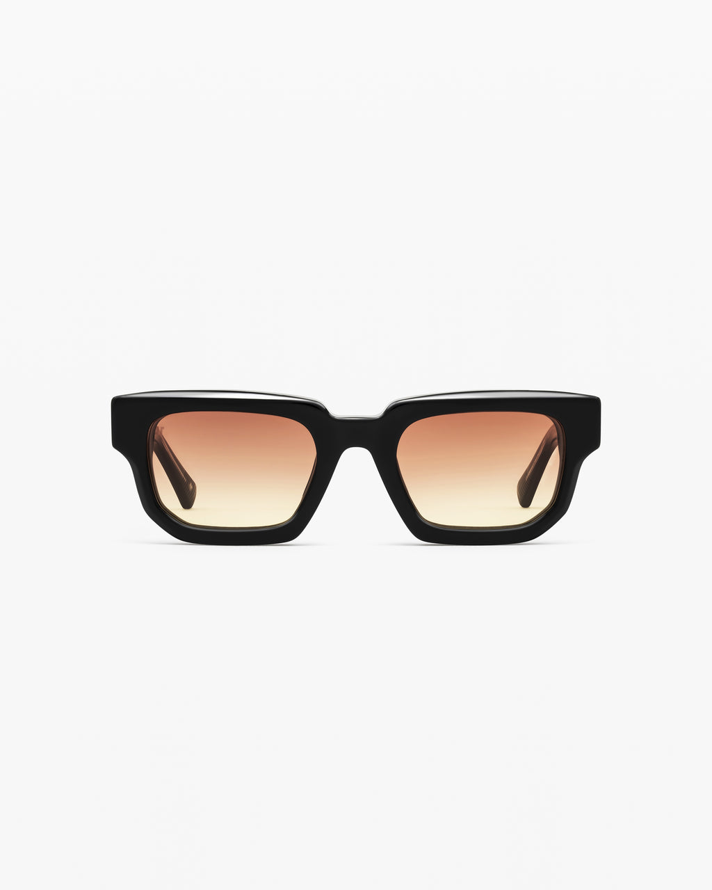 The Tao Rectangular Men's Sunglasses in Black