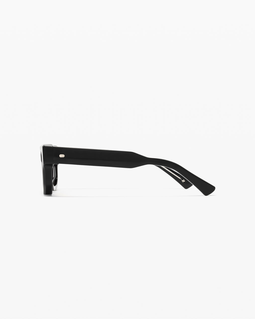 The Tao Rectangular Men's Sunglasses in Black