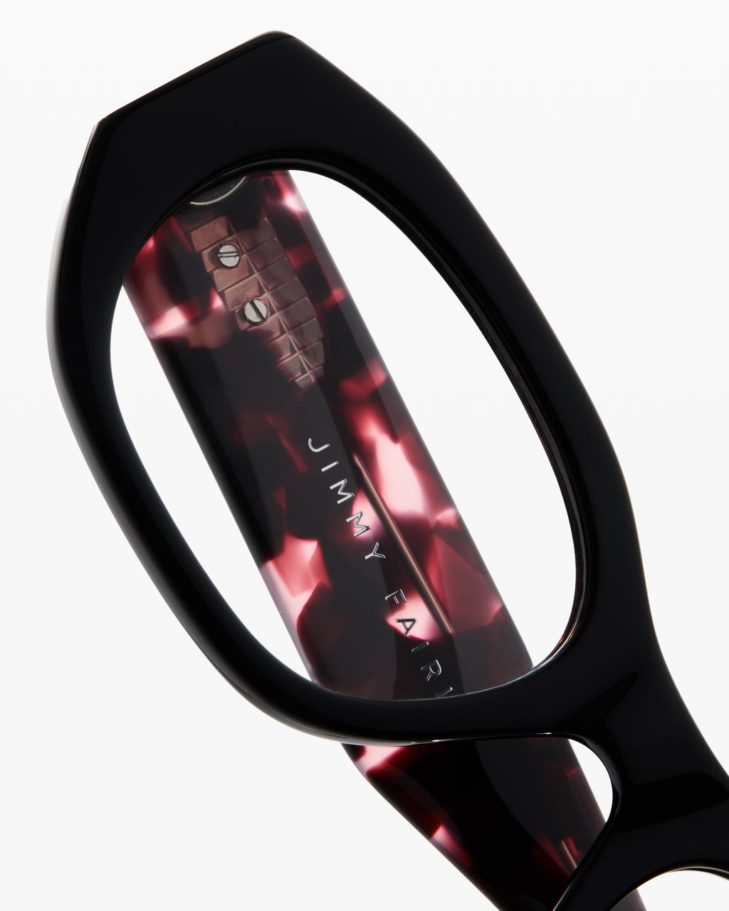 The Jimmy Rectangular Women's Eyeglasses in Black