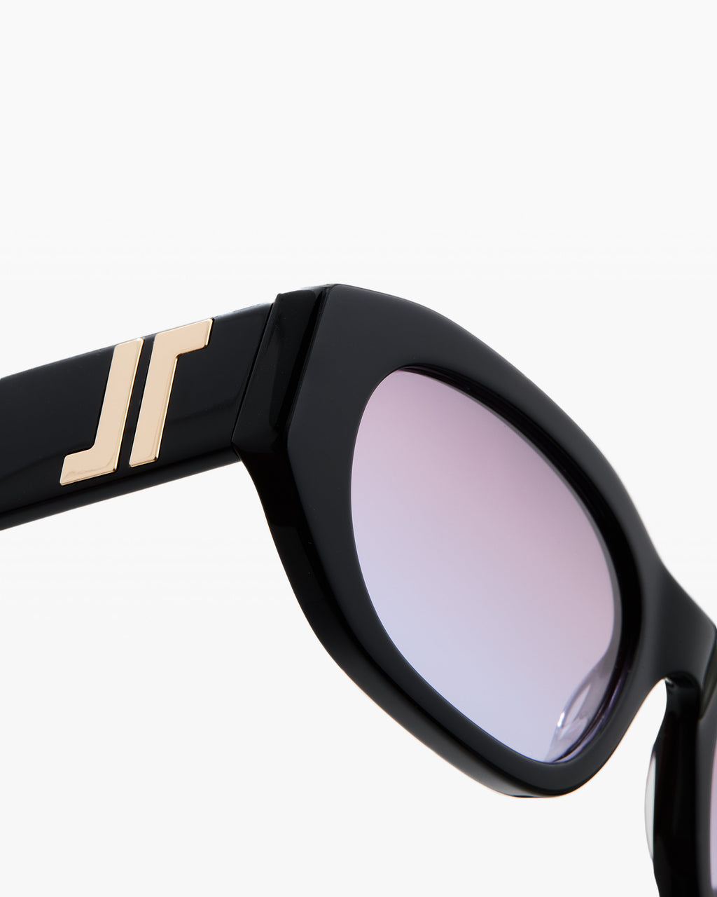 The Jimmy JF Colors Rechteckig Damen-Sonnenbrillen in Schwarz