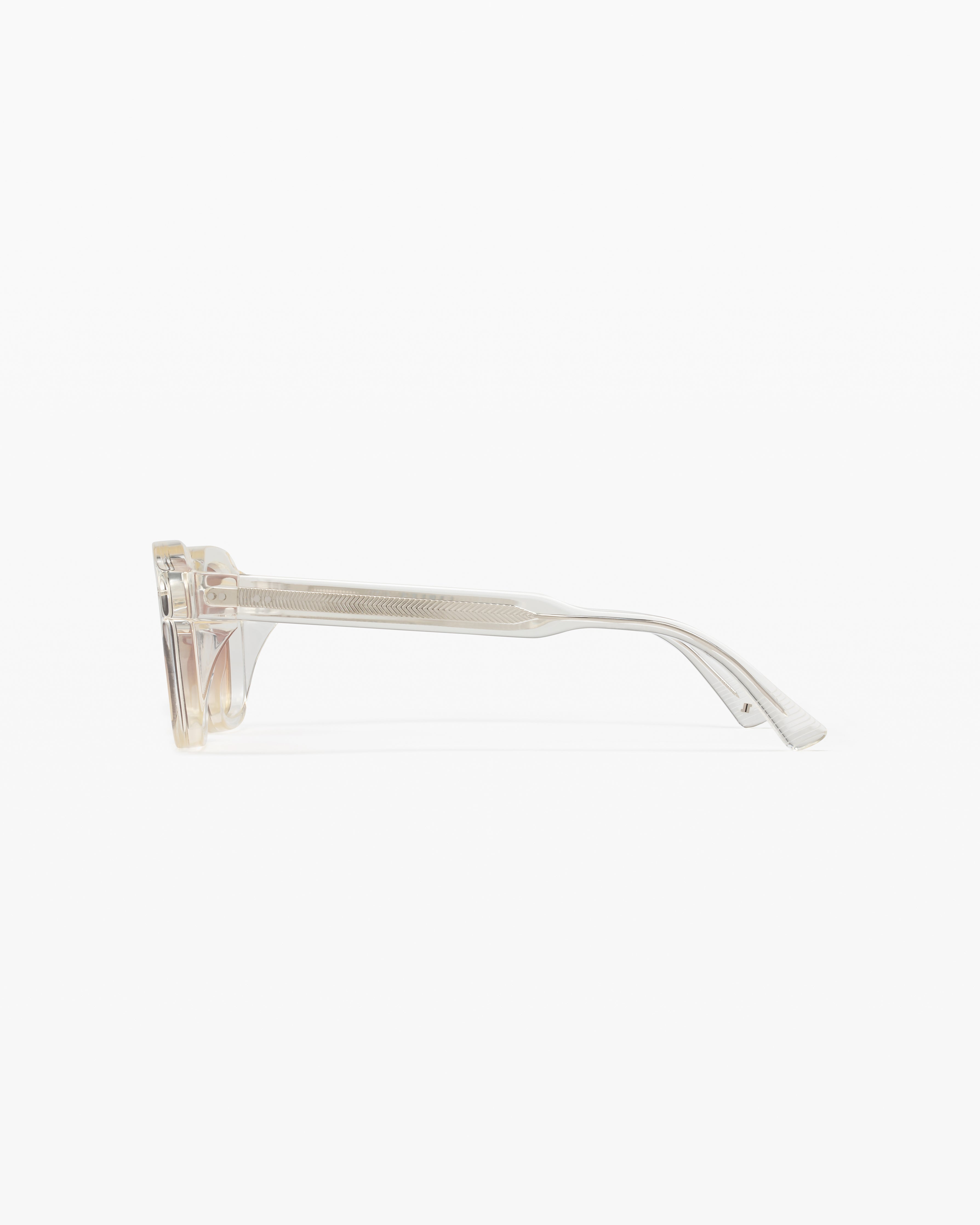 みち The Mitch Medium Men's Sunglasses in クリスタル・イエロー | Jimmy