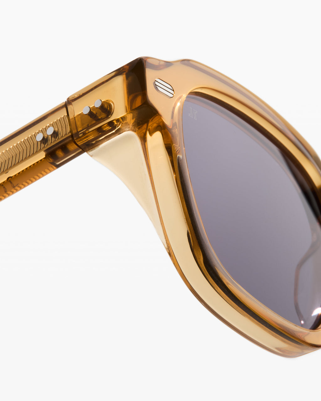 The Mitch Rechteckig Herren-Sonnenbrillen in Gelb