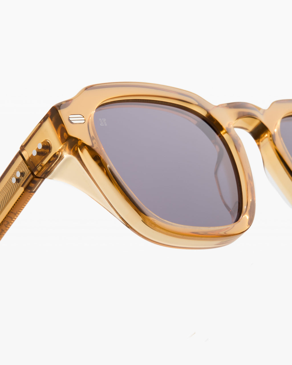 The Mitch Rechteckig Herren-Sonnenbrillen in Gelb