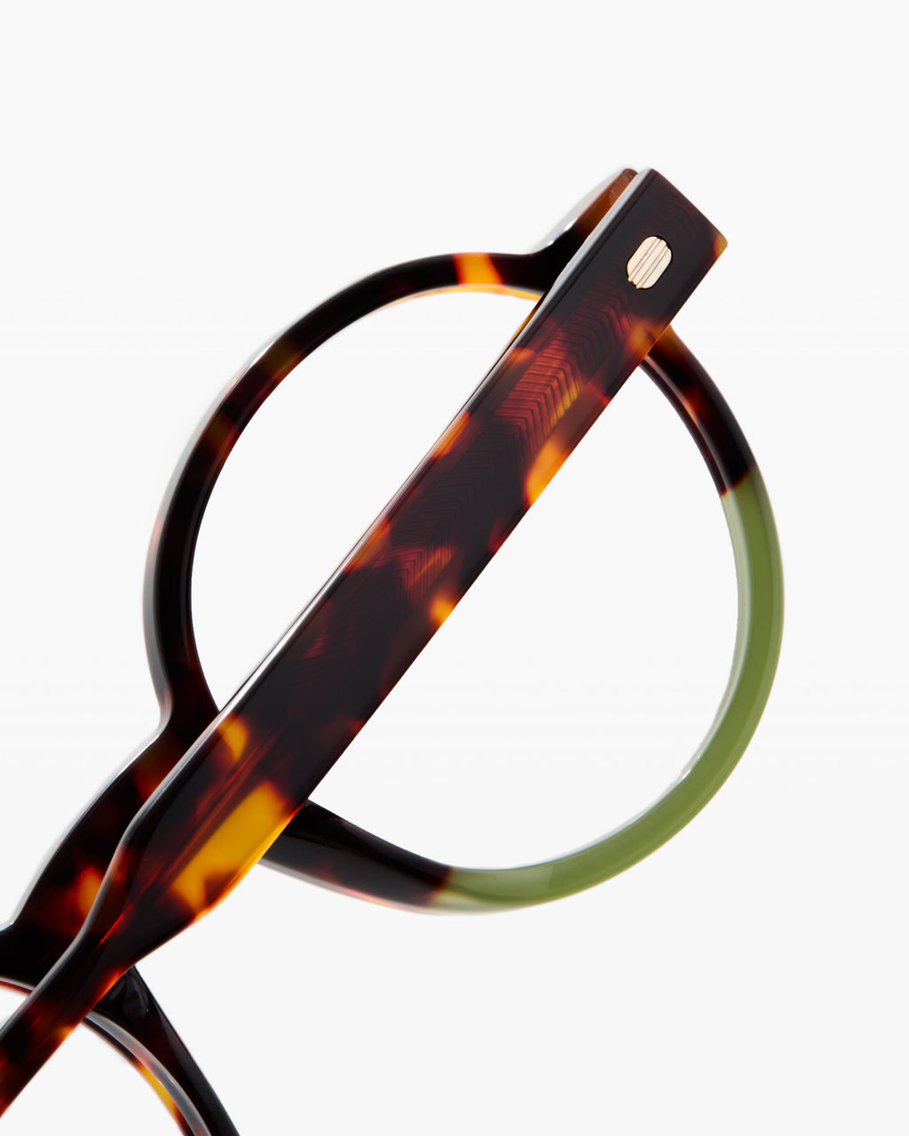 The Gadjo Round Women's Eyeglasses in Tortoise