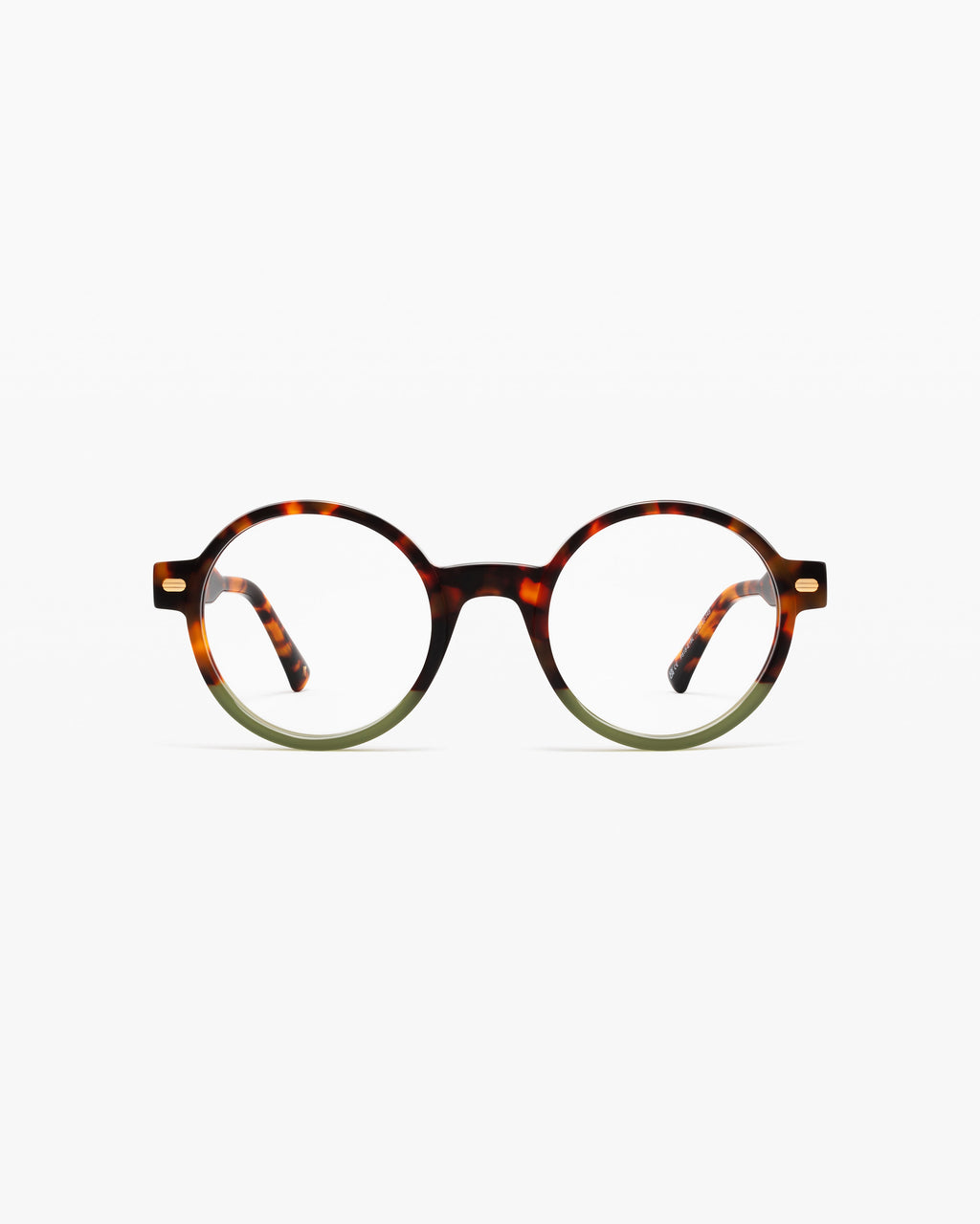 The Gadjo Round Women's Eyeglasses in Tortoise